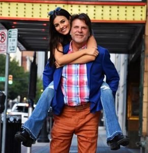 Victoria Justice With Her Father