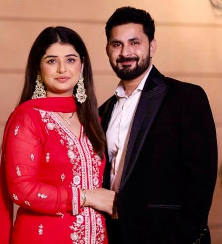 Instagram Star Sajid Shahid Image With His Wife